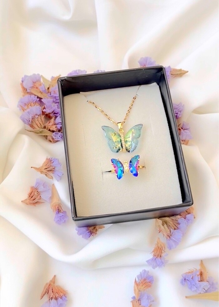 Kelebekli yüzük - Görsel 4