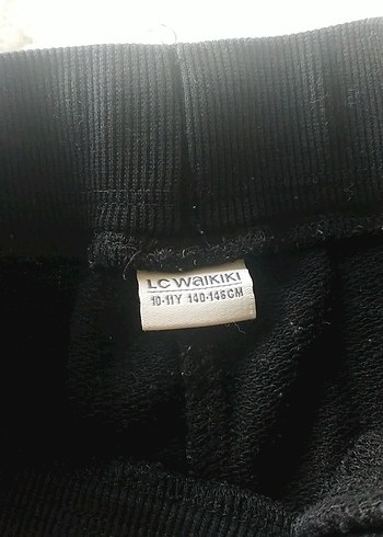 LC Waikiki 10-11 Siyah Çocuk eşortman altı