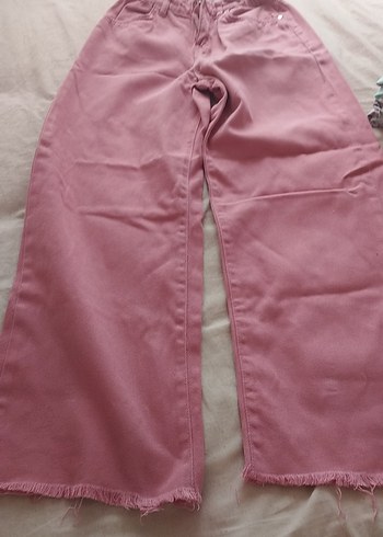 Pembe Kız Çocuk Bol Pantolon