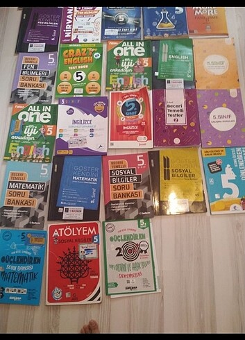 5. Sınıf çalışma kitapları