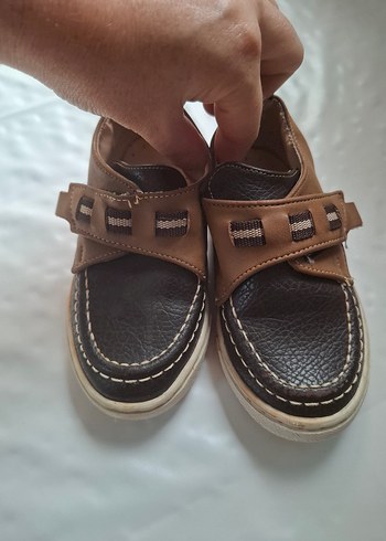 Kahverengi Deri Tokalı Erkek Çocuk Loafer - Görsel 2