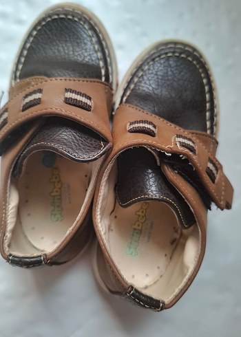 Kahverengi Deri Tokalı Erkek Çocuk Loafer - Görsel 3