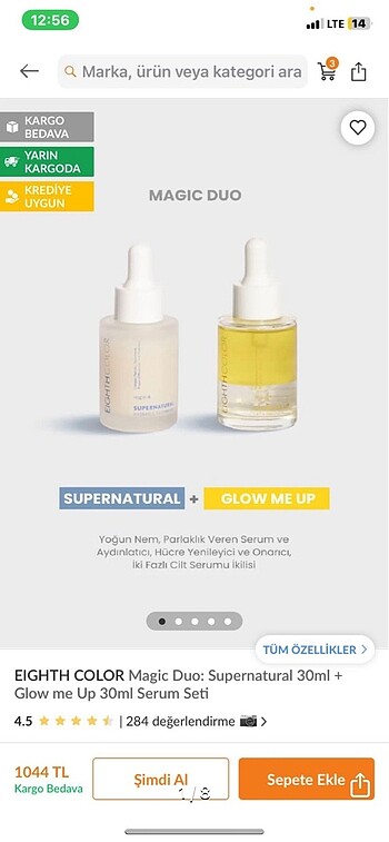 Elvin levinler eight color serum