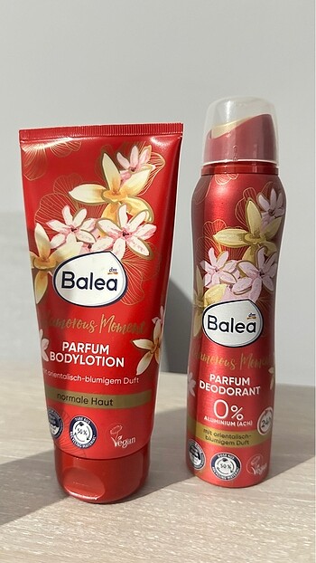 Balea vücut losyonu ve deodorant