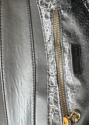 Christian Dior Siyah Deri Çanta - Görsel 3