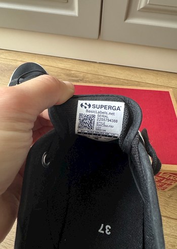 Superga Kalın Tabanlı Spor Ayakkabı - Görsel 6