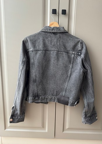 Uterqüe Denim Ceket - Görsel 4