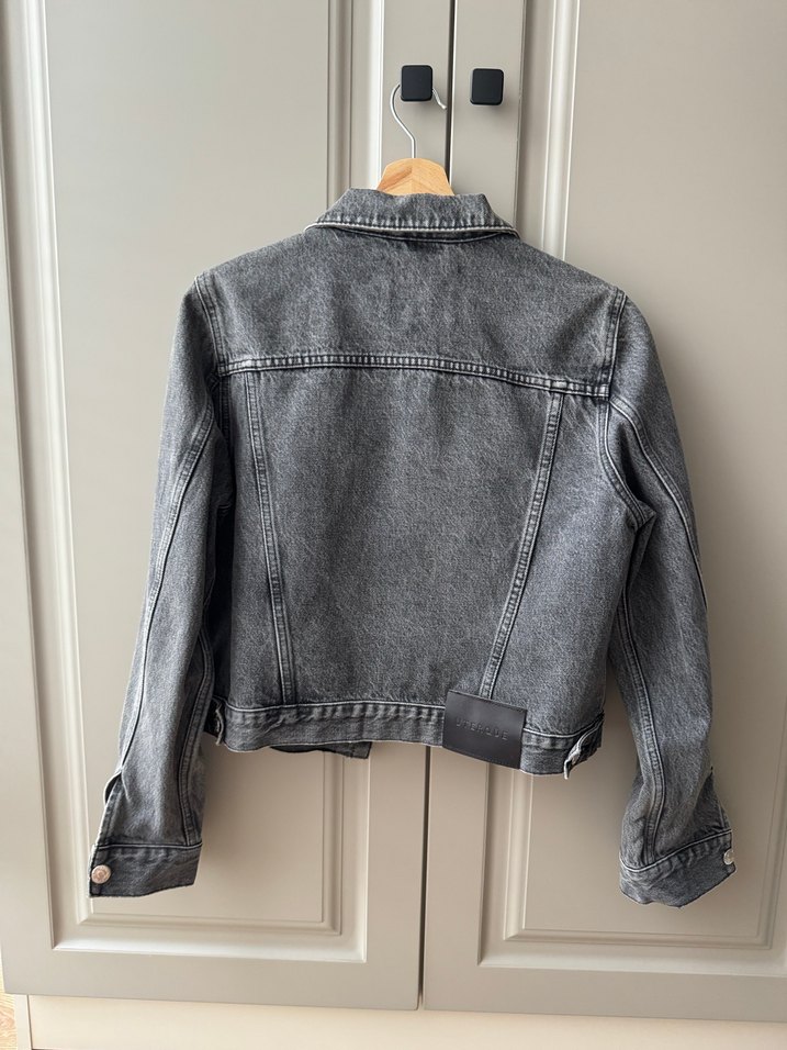 Uterqüe Denim Ceket - Görsel 4