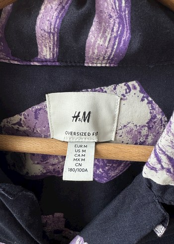H&M Erkek Oversize Gömlek - Görsel 2