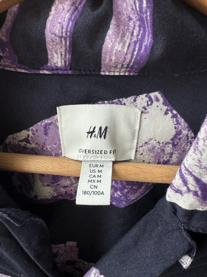 H&M Erkek Oversize Gömlek - Görsel 2