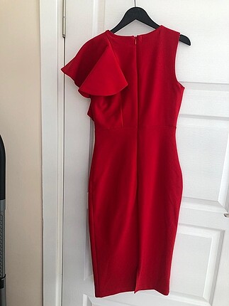 36 Beden Kırmızı elbise