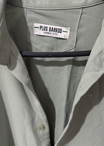 Gri Uzun Kollu Keten Gömlek - Görsel 2