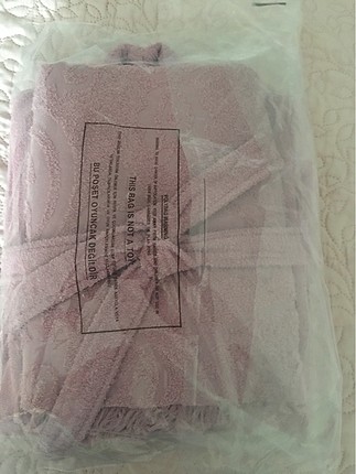 Yetişkin bornoz seti sıfır
