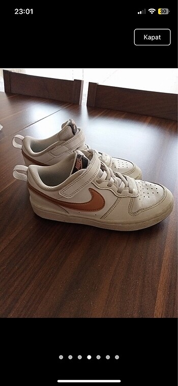 33 Beden beyaz Renk Nike ayakkabı