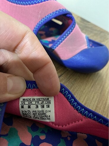 26 Beden pembe Renk Adidas sandalet