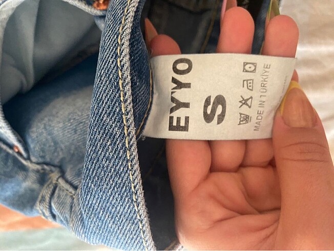 s Beden mavi Renk Jean Etek