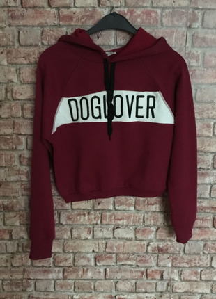 s Beden kırmızı Renk Doglover sweat