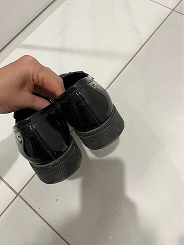 38 Beden siyah Renk Loafer ayakkabı