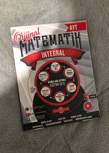 Orijinal Matematik İntegral Konu Anlatımlı Eğitim Seti