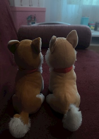 sarı-kahverengi Peluş Köpek Oyuncaklar - Görsel 2