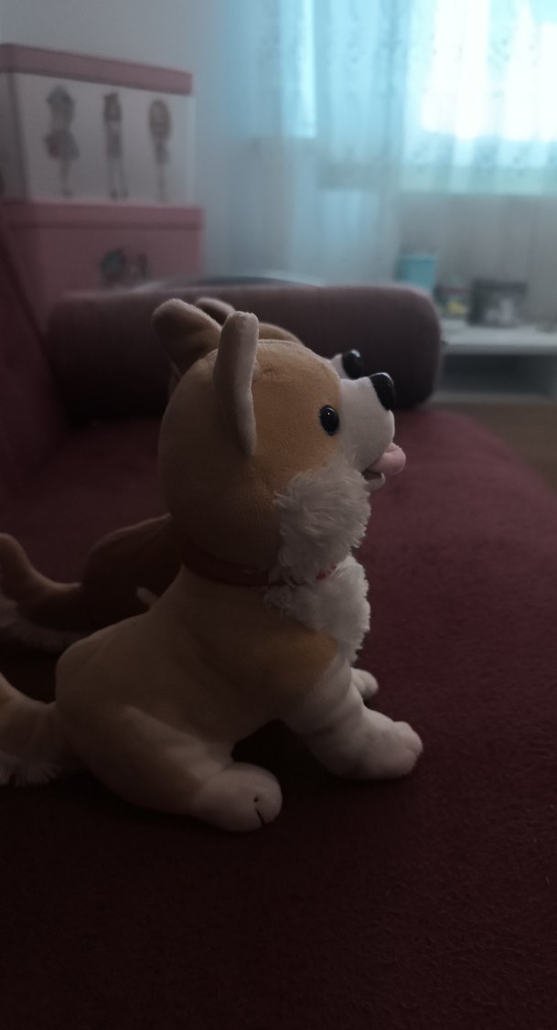 sarı-kahverengi Peluş Köpek Oyuncaklar - Görsel 3