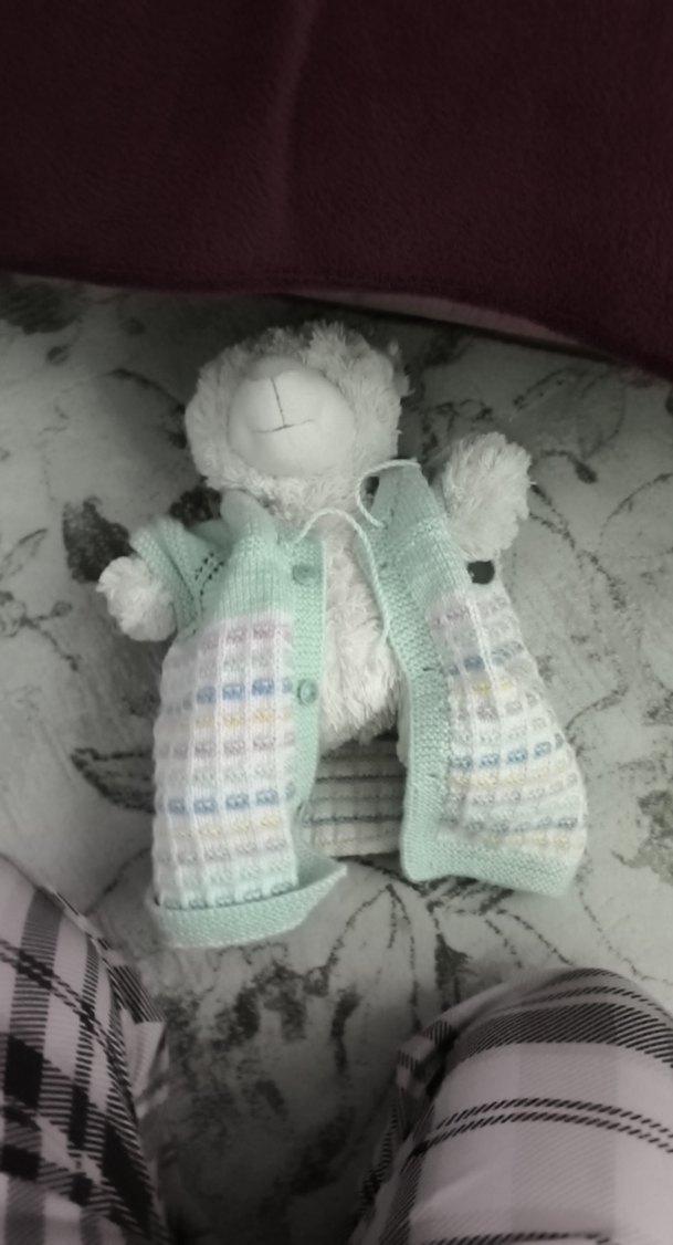 Beyaz Peluş Ayıcık Oyuncak - Görsel 4