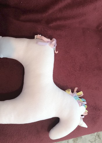 Pastel Renkli Peluş At Oyuncak - Görsel 2