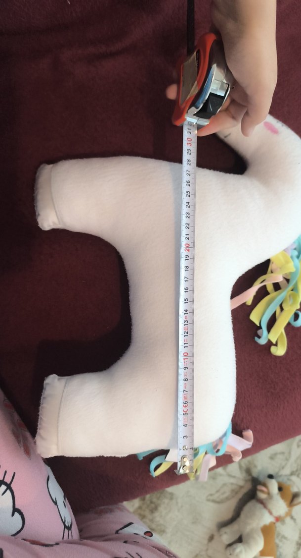 Pastel Renkli Peluş At Oyuncak - Görsel 4