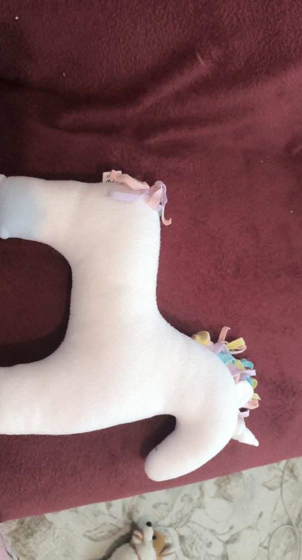 Pastel Renkli Peluş At Oyuncak - Görsel 2