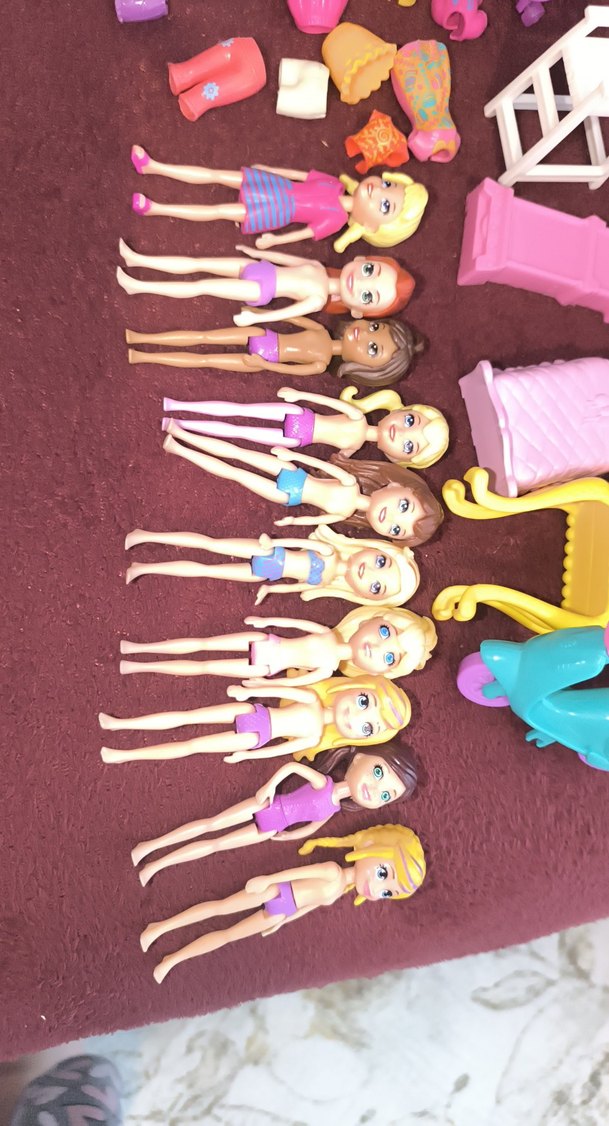 Polly Pocked bebek seti - Görsel 2