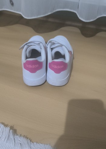 Kız Çocuk Pembe Cırtlı Spor Ayakkabı - Görsel 5