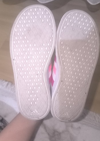 Kız Çocuk Pembe Cırtlı Spor Ayakkabı - Görsel 6