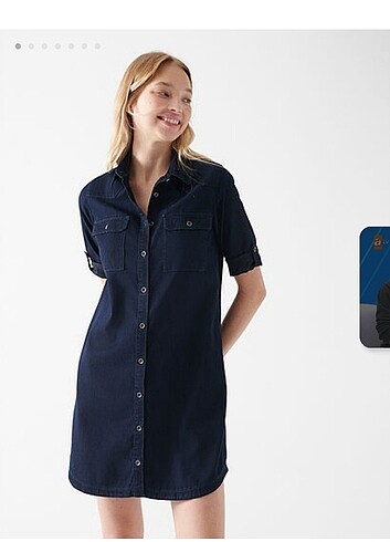 Mavi jeans denim elbise