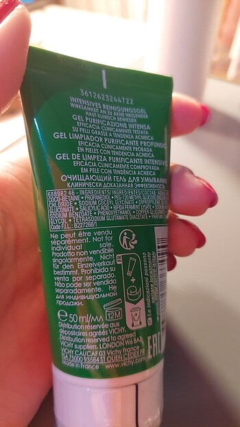  Beden Renk Vichy Normaderm Phytosolution Arındırıcı Jel 