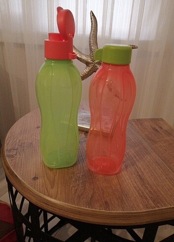 diğer Beden çeşitli Renk Tupperware 2 li 500 ml suluk