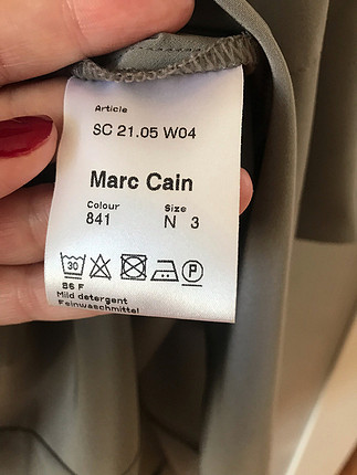 diğer Beden gri Renk Marc Cain şık elbise