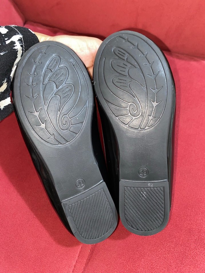 Kız Çocuk Siyah Fiyonklu Babet Ayakkabı - Görsel 3