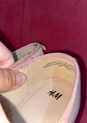 Pembe Fiyonklu Kız Babet Ayakkabı - Görsel 5