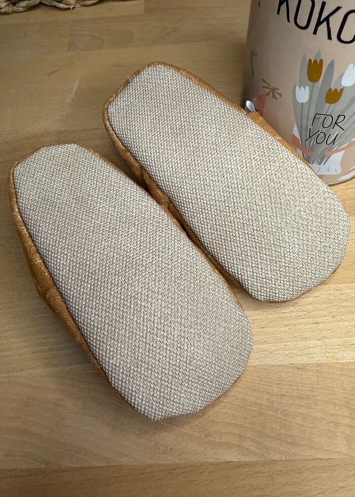 Ev kreş patiği taban kaydırmaz bebek çocuk patiği - Görsel 2