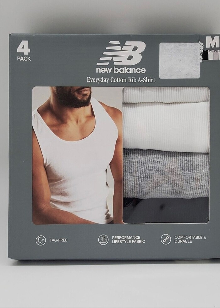 New Balance Atlet erkek 4lü set - Görsel 2