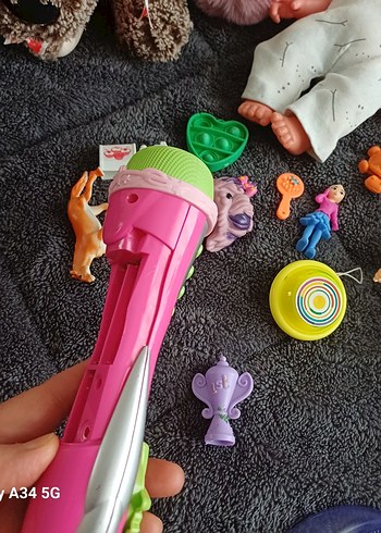 Çeşitli Oyuncak Seti Gri Renk - Görsel 6