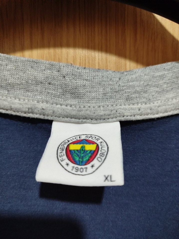 Düğmeli Erkek Gri-Mavi Denim Tişört - Görsel 2