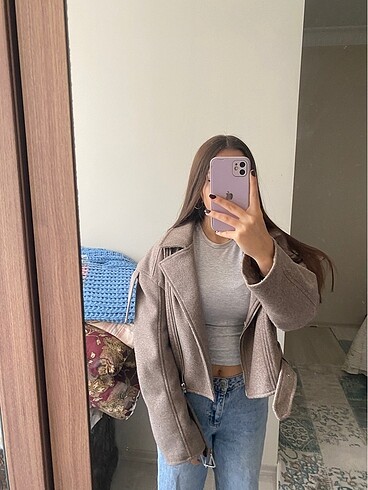 Bershka Biker Ceket