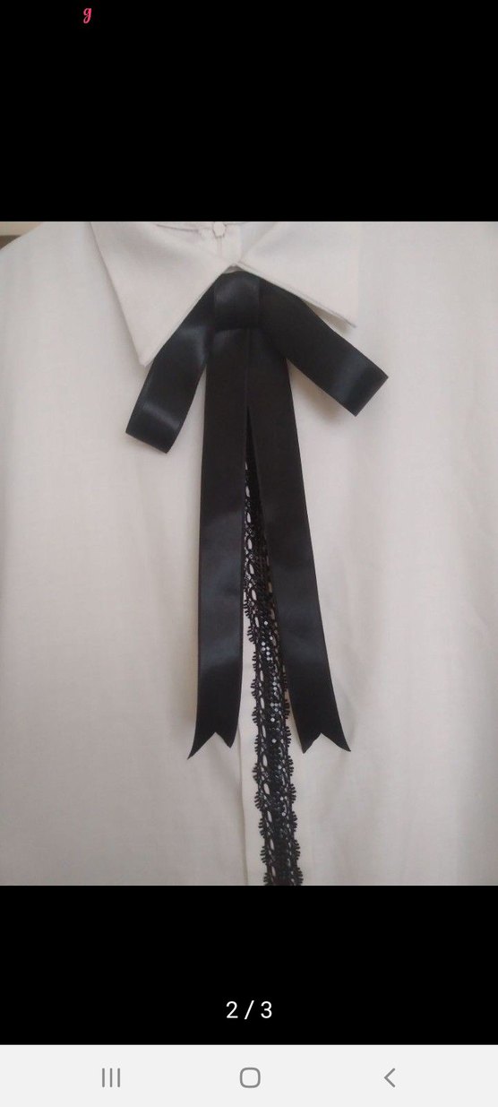 Klasik Siyah Gotik Papyon - Görsel 2