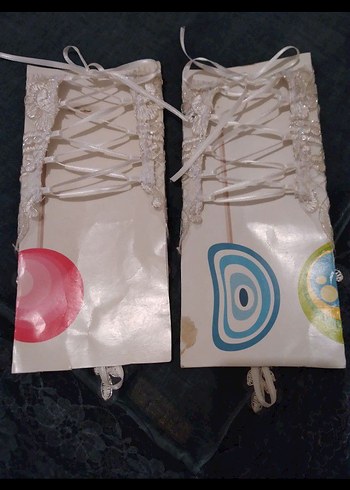 Dantel Detaylı Bohem Kadın Eldiveni - Görsel 3