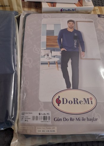 Uzun Kollu Erkek Pijama Takımı - Görsel 4