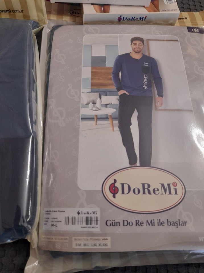 Uzun Kollu Erkek Pijama Takımı - Görsel 4