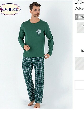 Doremi erkek pijama