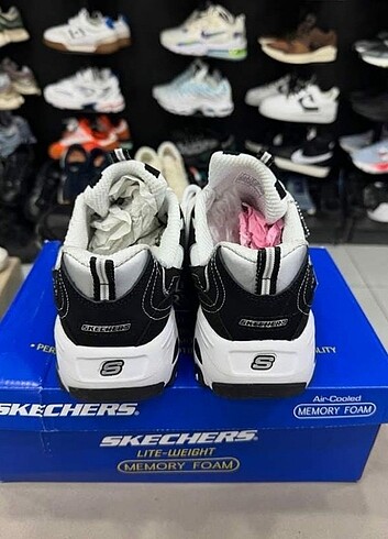 Skechers D'lites - Biggest Fun Black White