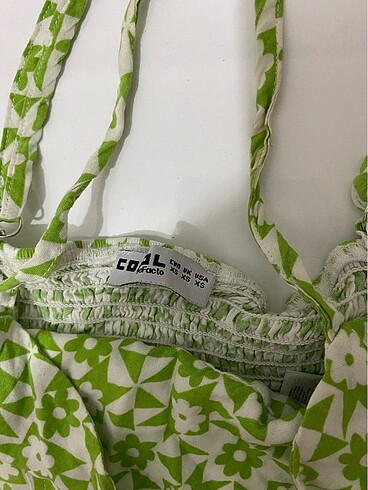 xs Beden Çiçekli crop